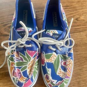 Sperry topsiders, size 7.5. Worn once